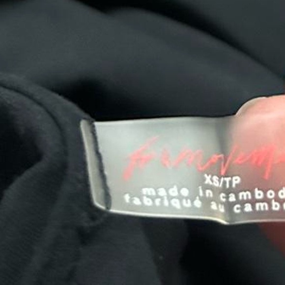 Free People FP Movement Never Better Black Athletic Dress - Picture 8 of 8